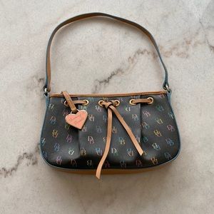Dooney & Bourke - 2000s Multicolor Monogram Shoulder Bag